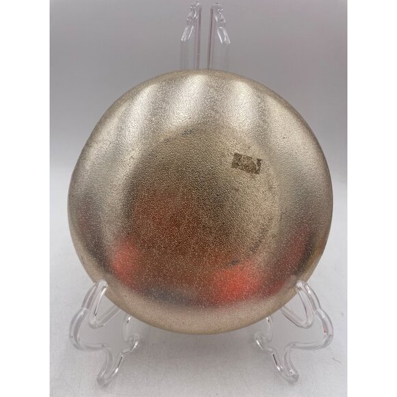 Vintage Rocky Mountain National Park Souvenir Plate Scenic Design Textured Gold - Picture 4 of 10